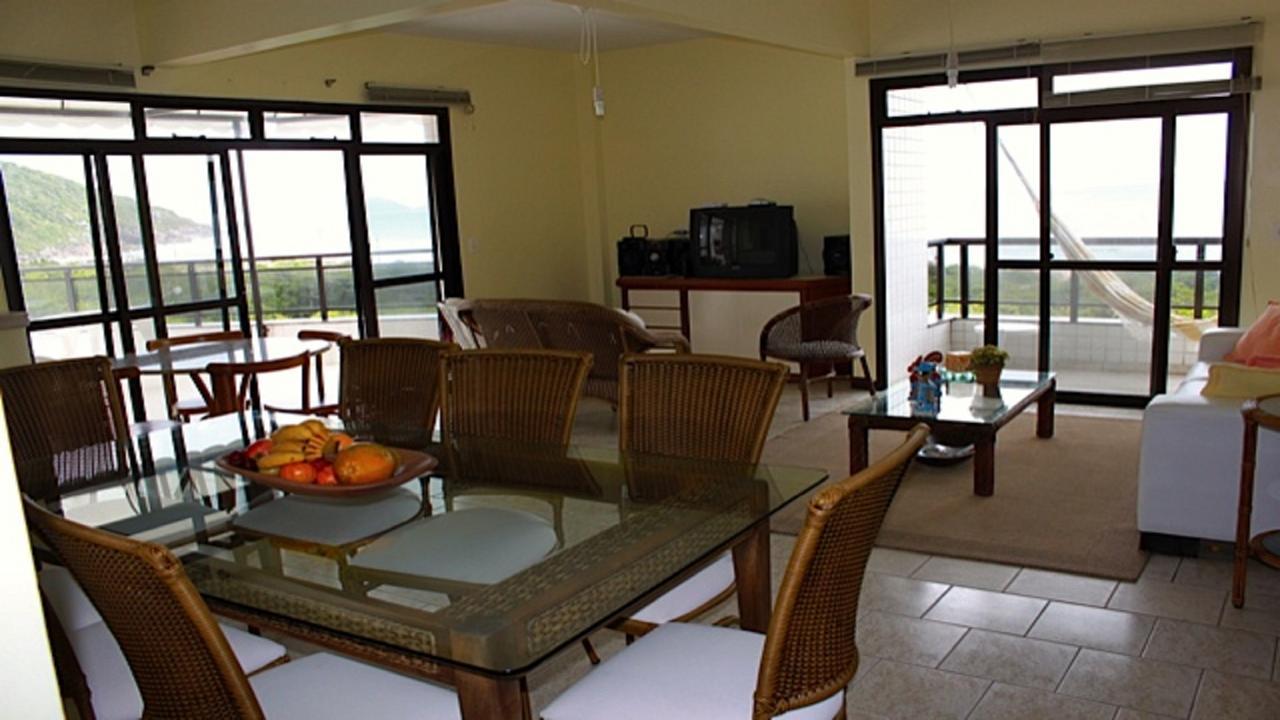 Linda Cobertura Frente Mar Com Piscina Privativa E Pe Na Areia! Apartment Florianopolis Luaran gambar