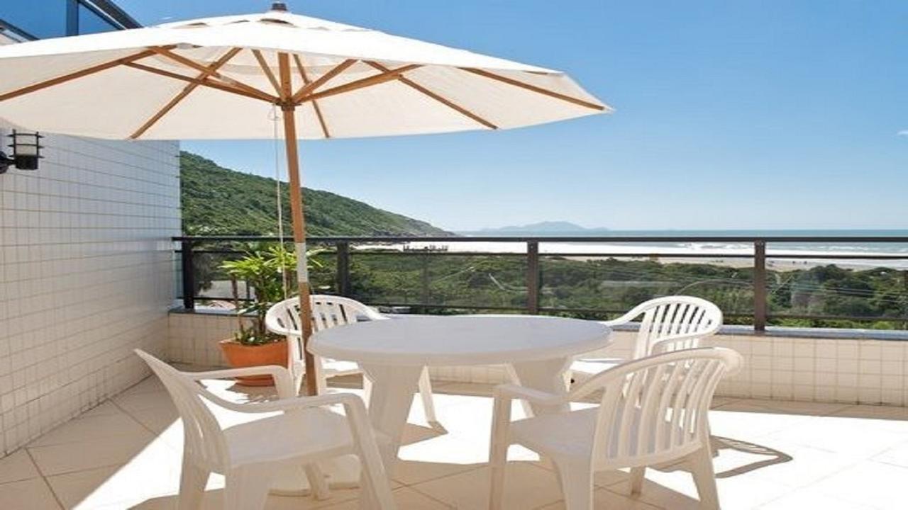 Linda Cobertura Frente Mar Com Piscina Privativa E Pe Na Areia! Apartment Florianopolis Luaran gambar