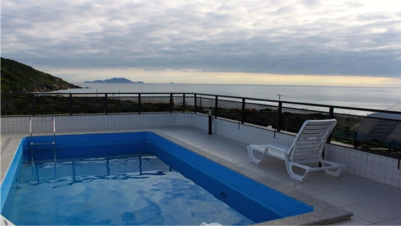 Linda Cobertura Frente Mar Com Piscina Privativa E Pe Na Areia! Apartment Florianopolis Luaran gambar