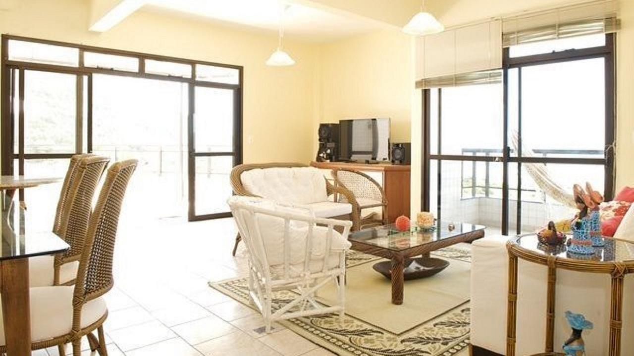 Linda Cobertura Frente Mar Com Piscina Privativa E Pe Na Areia! Apartment Florianopolis Luaran gambar